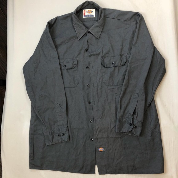 Dickies Other - Men’s Vintage Grey Dickies Workwear Button Down